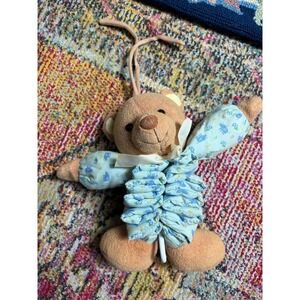 Vintage Prestige Toy Corp. Teddy Beddy Bear Musical Pull Down Plush Crib